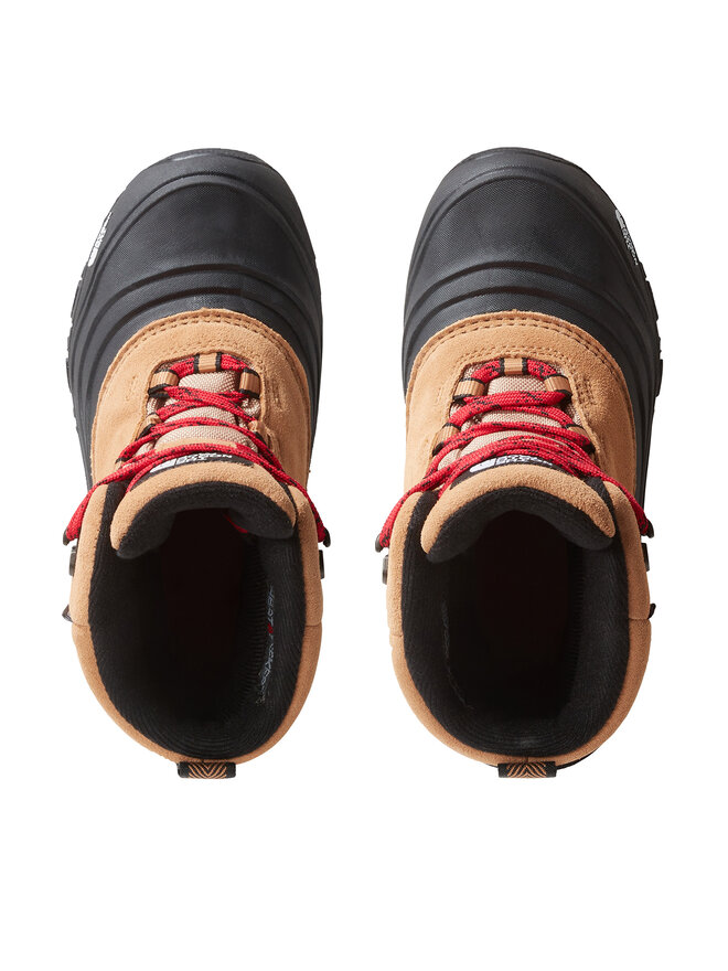 The North Face Μπότες Χιονιού The North Face Y Chilkat V Lace WpNF0A7W5YKOM1 Καφέ