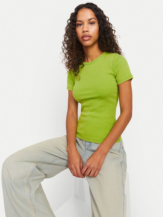 JJXX JJXX T-Shirt Frankie 12239962 Grün Slim Fit