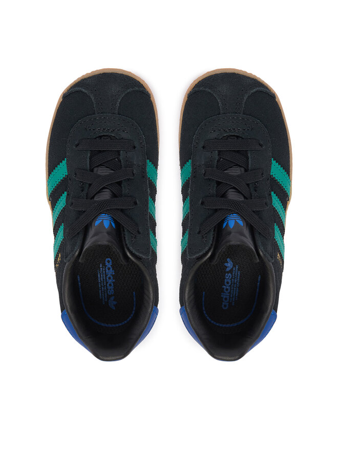 adidas Снікерcи adidas Gazelle Comfort Closure Elastic Lace KI7139 Чорний