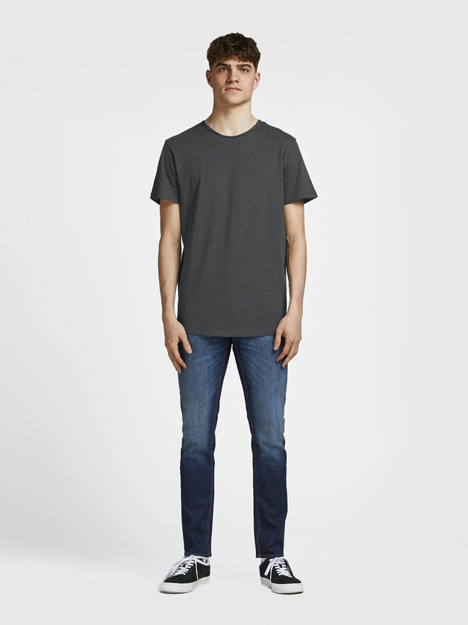 Jack&Jones Jack&Jones Marškinėliai Basher 12182498 Pilka Regular Fit