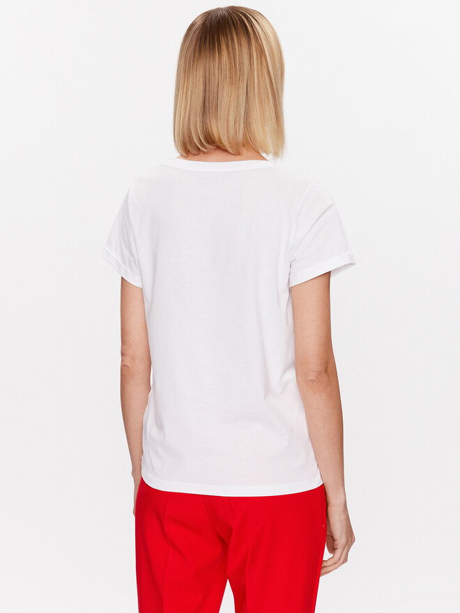 Tommy Hilfiger Tommy Hilfiger Camiseta UW0UW04525 Blanco Relaxed Fit