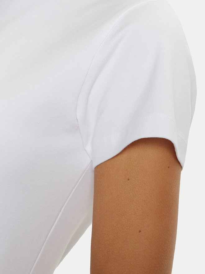 Guess Guess Camiseta V4YI21 KCDH1 Blanco Slim Fit