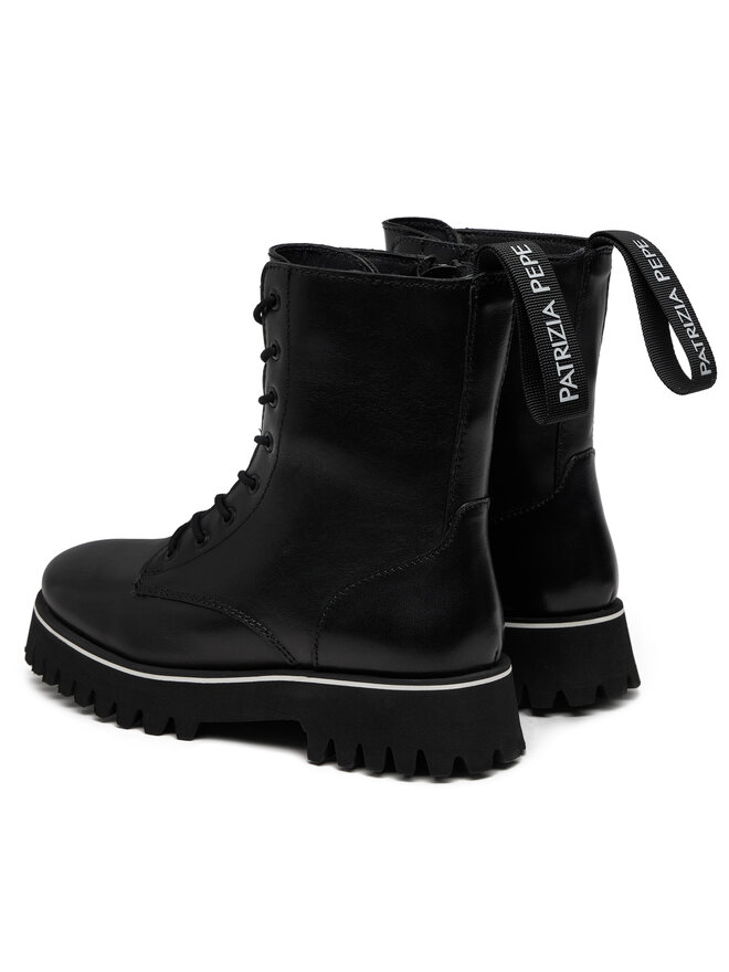 Patrizia Pepe Черевики Patrizia Pepe PJ865 Чорний