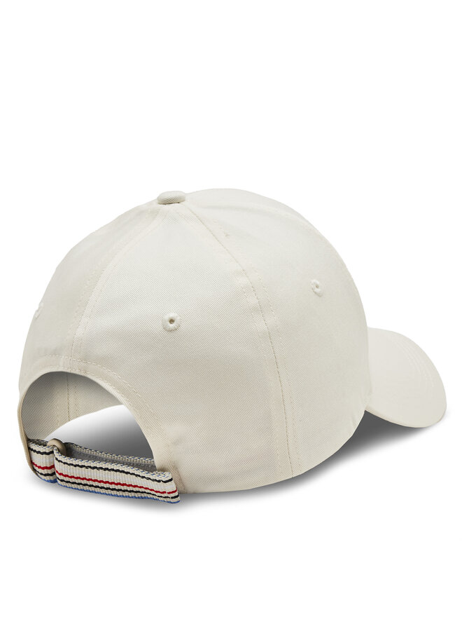 Tommy Hilfiger Kepurė su snapeliu Tommy Hilfiger Hilfiger Prep Cap AW0AW16040 Écru
