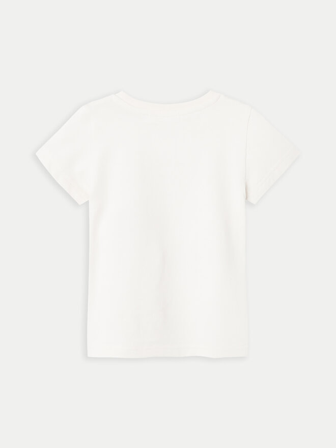 NAME IT NAME IT Camiseta 13232087 Écru Regular Fit