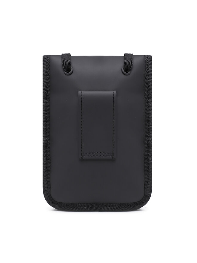 Umhangetasche Rains Buckle Money Pouch 13730 Schwarz eschuhe