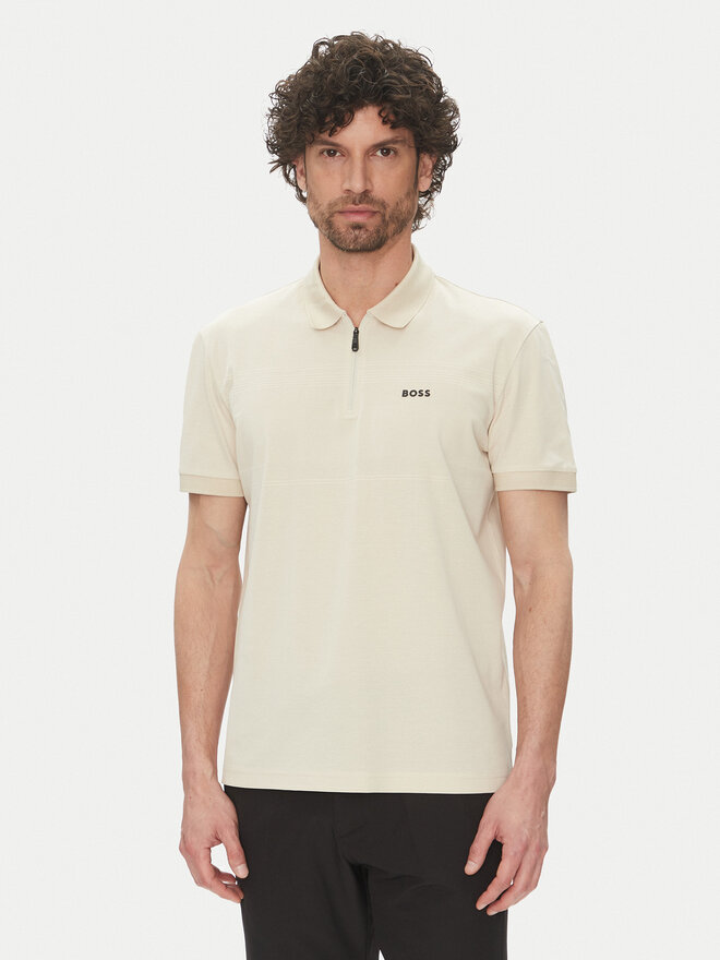 BOSS BOSS Poloshirt Philix Pima 50538177 Beige Regular Fit