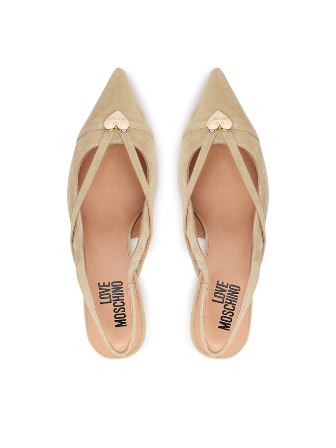 LOVE MOSCHINO Туфлі LOVE MOSCHINO JA10186G1PJA0105 Бежевий