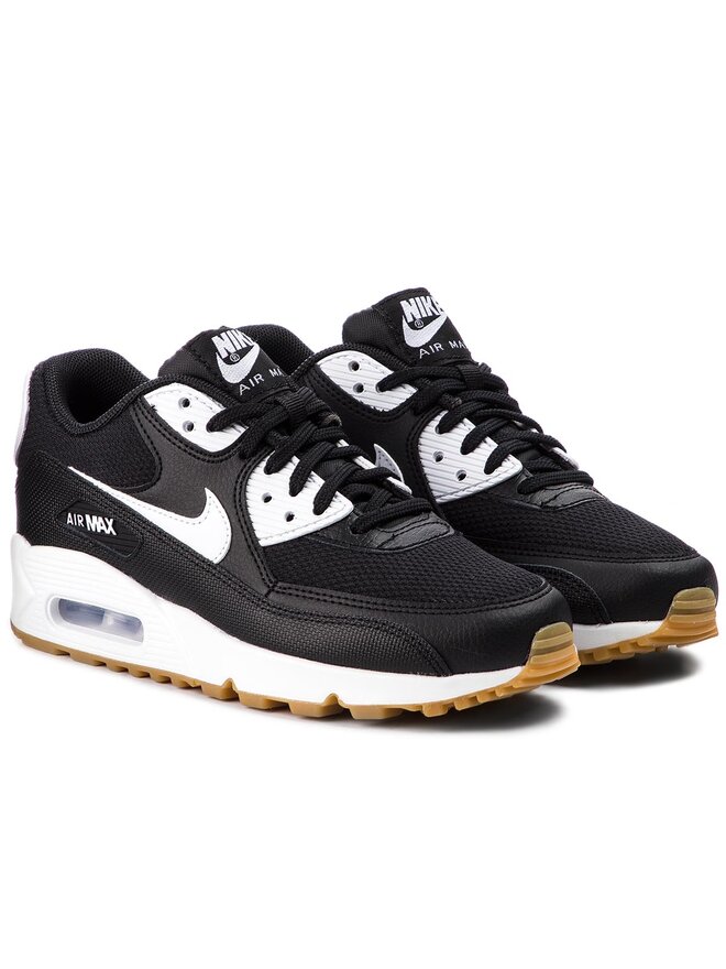 Air max 90 black white gum shop