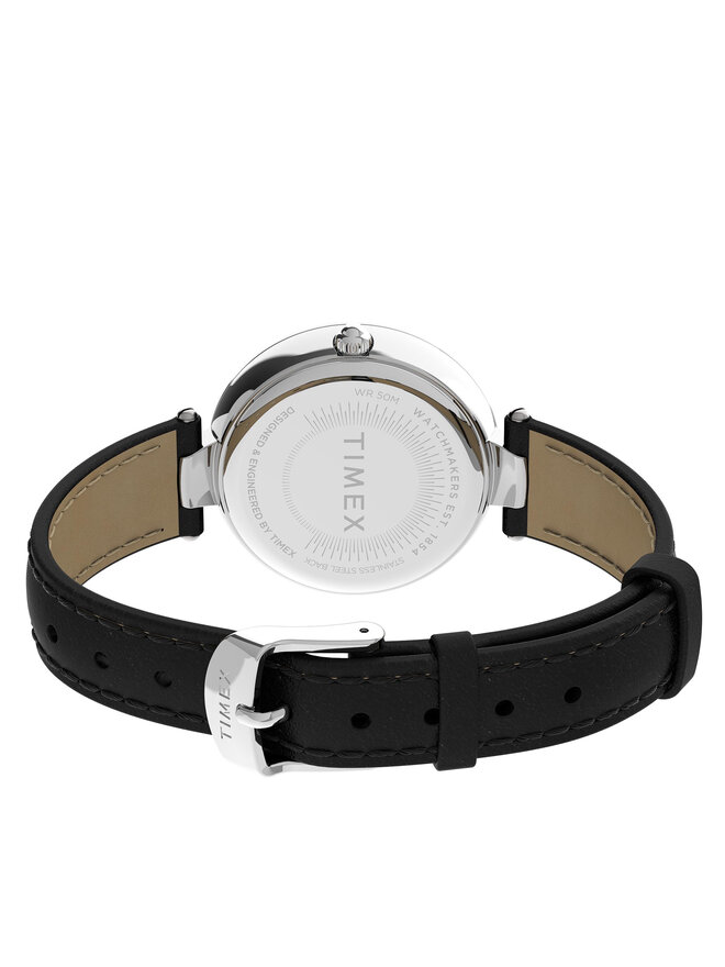 Timex Ρολόι Timex City TW2V45200 Μαύρο