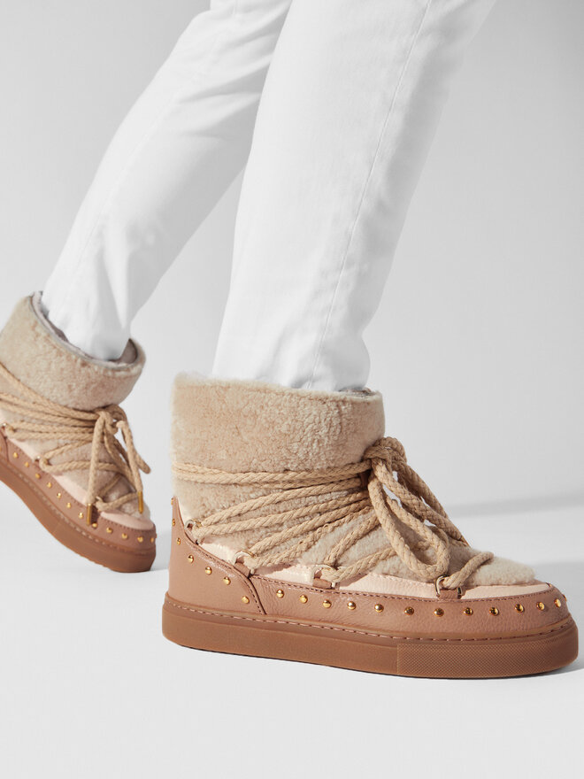 Inuikii Botas de nieve Inuikii Curly Rock 75102-076 Beis