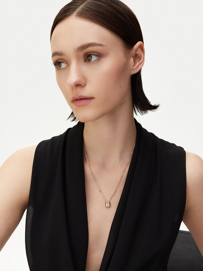 Guess Намисто Guess JUBB05 237JW Золотий