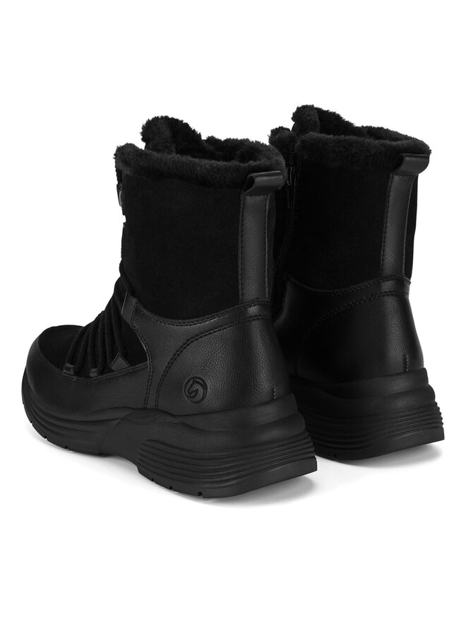 Remonte Botine Remonte D6685-02 Negru