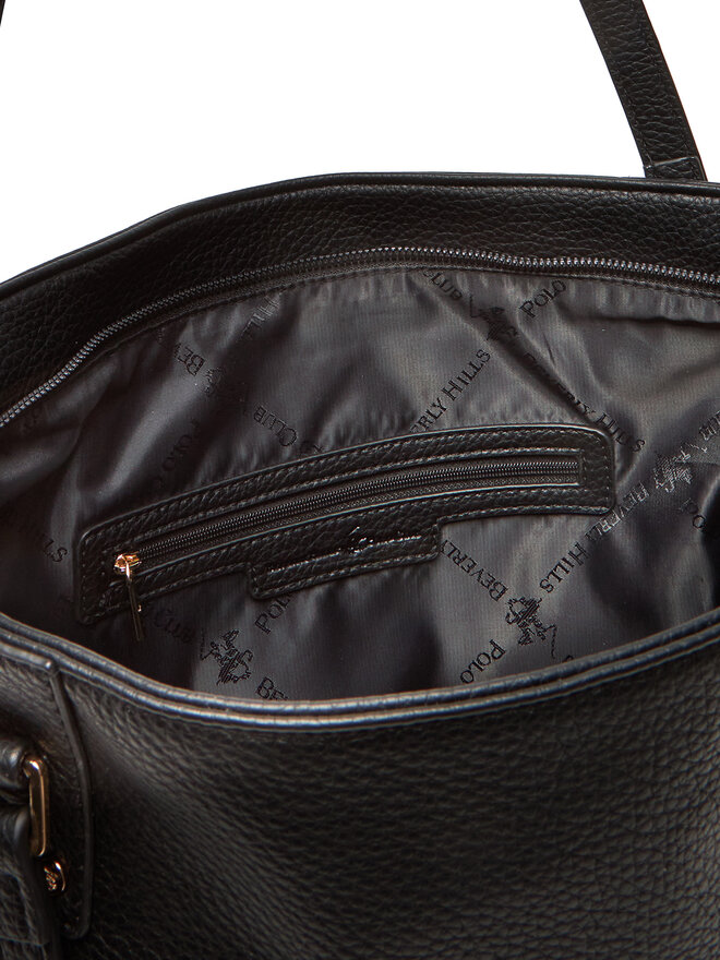 Beverly Hills Polo Club Ročna torba Beverly Hills Polo Club CEO-BHPC-C-005-08 Črna