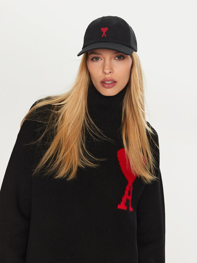 AMI Paris Бейсболка AMI Paris BFUCP006CO0051 Чорний