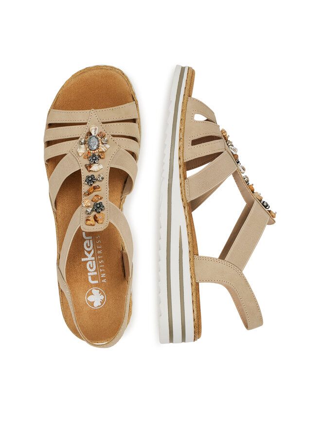 Rieker Sandalias Rieker V0649-62 Beis
