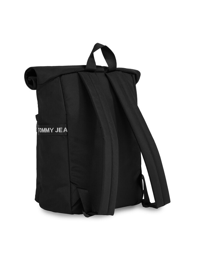 Tommy Jeans Batoh Tommy Jeans Tjm Essential Rolltop Bp AM0AM11176 Černá