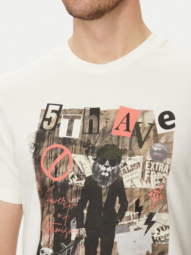 Blend Blend T-Shirt 20717965 Λευκό Regular Fit