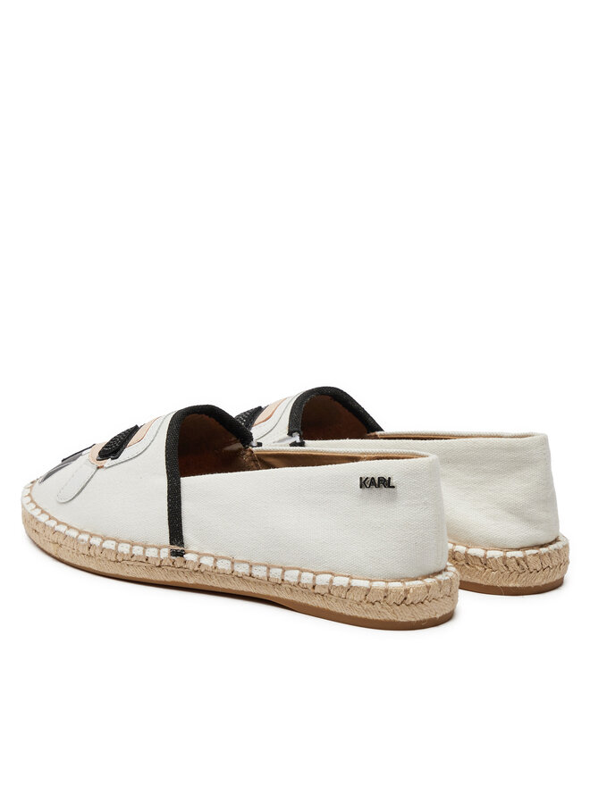 KARL LAGERFELD Espadrilky KARL LAGERFELD KL80111 Biela