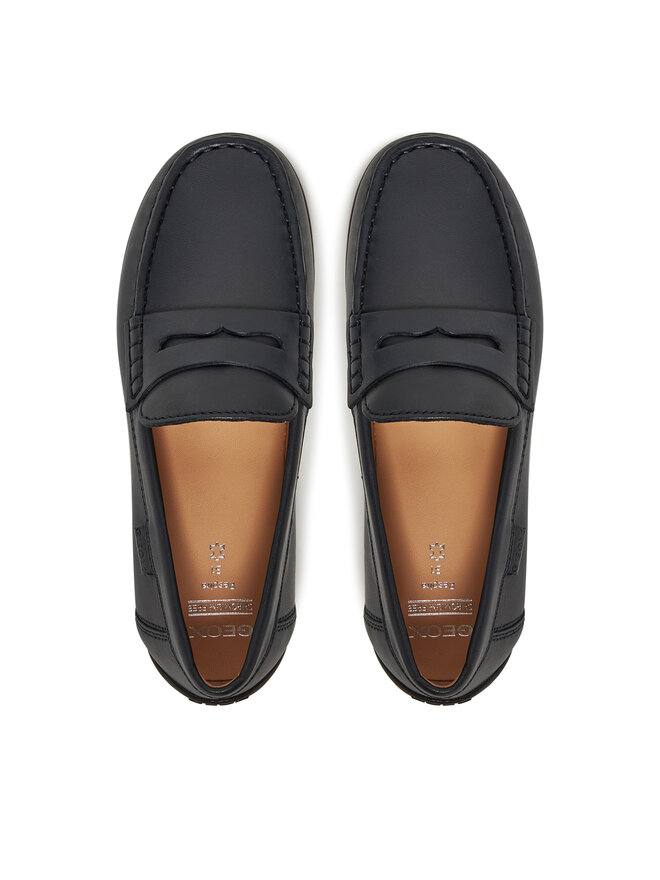 Geox Mokasinke Geox J New Fast J826CA 43 C4692 S Tamnoplava