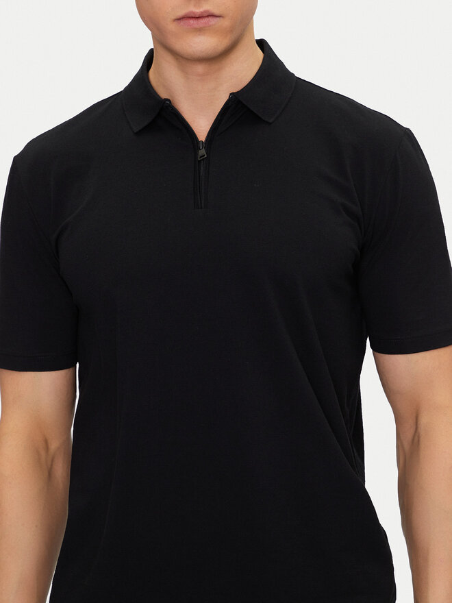 HUGO HUGO Polo Dekok233 50543368 Μαύρο Regular Fit