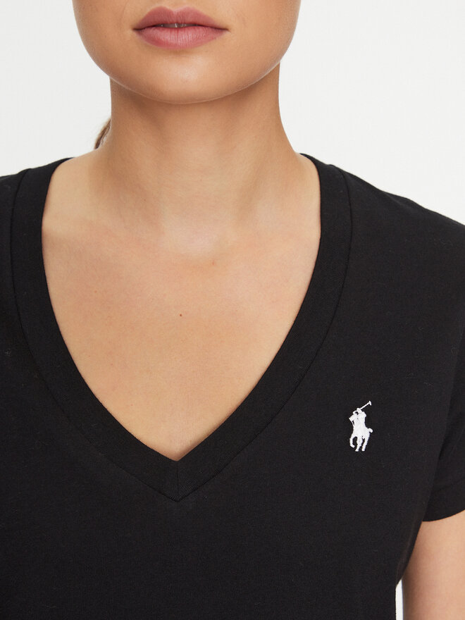 Polo Ralph Lauren Polo Ralph Lauren T-Shirt 211902403003 Μαύρο Regular Fit