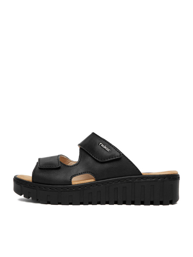 Rieker Pantoletten Rieker CEO-V1392-00 Schwarz