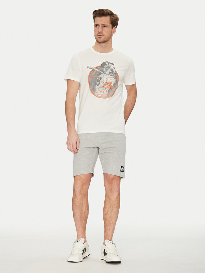 Blend Blend Camiseta 20717764 Blanco Regular Fit