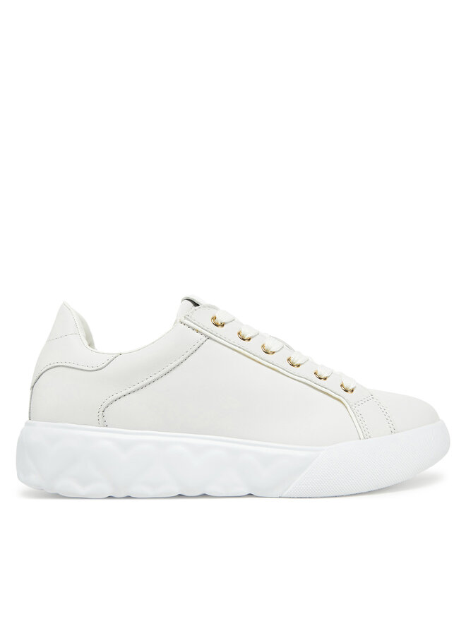 LOVE MOSCHINO Sneakersy LOVE MOSCHINO JA15054G1MIA410A Biały