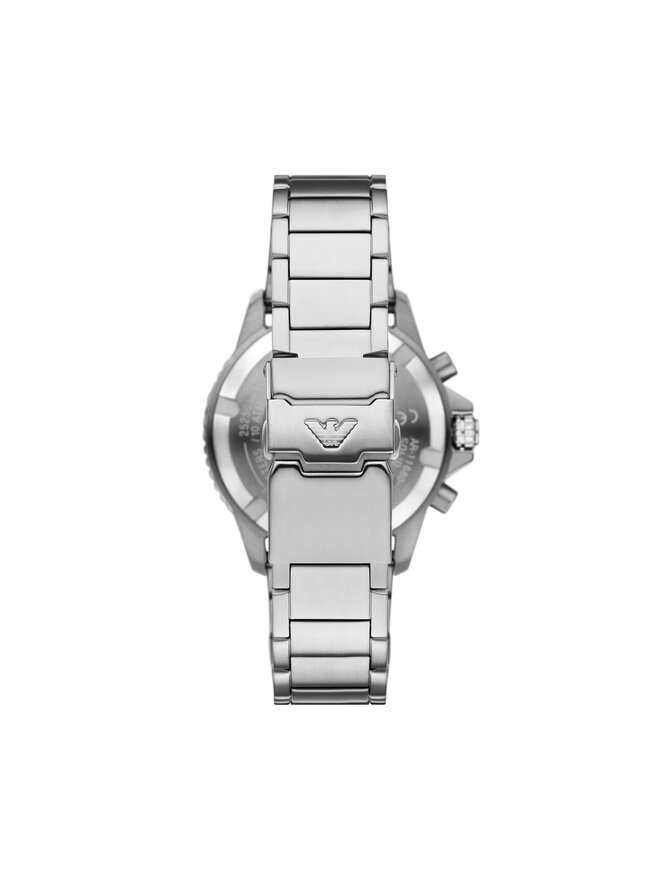 Emporio Armani Sat Emporio Armani World Explorer AR11681 Srebrna