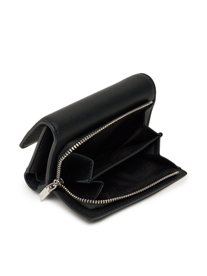 Calvin Klein Жіночий гаманець Calvin Klein Ck Must Small Trifold W/Zip LV04F1030G Чорний