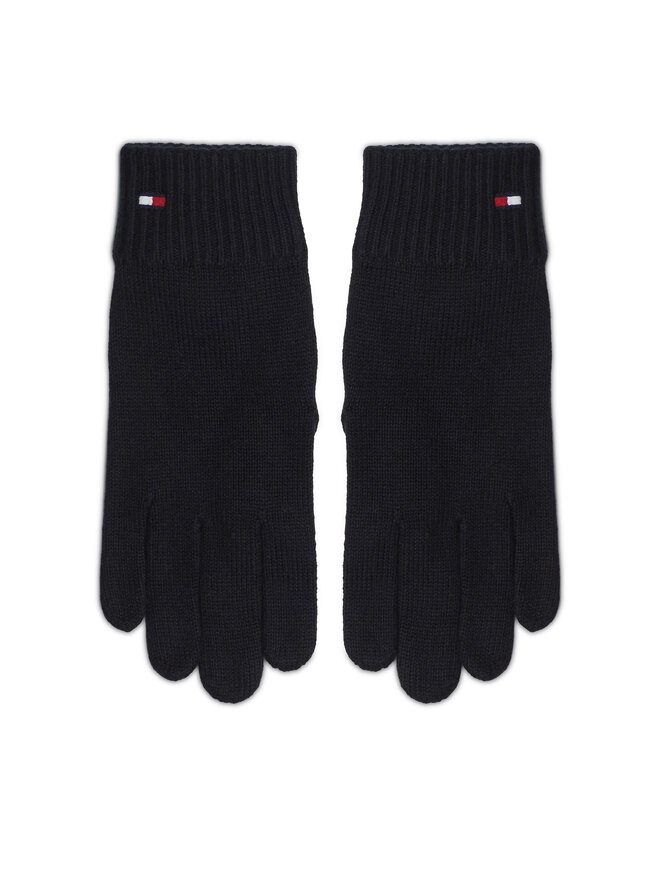 Tommy Hilfiger Γάντια Γυναικεία Tommy Hilfiger Essential AW0AW16435 Μαύρο
