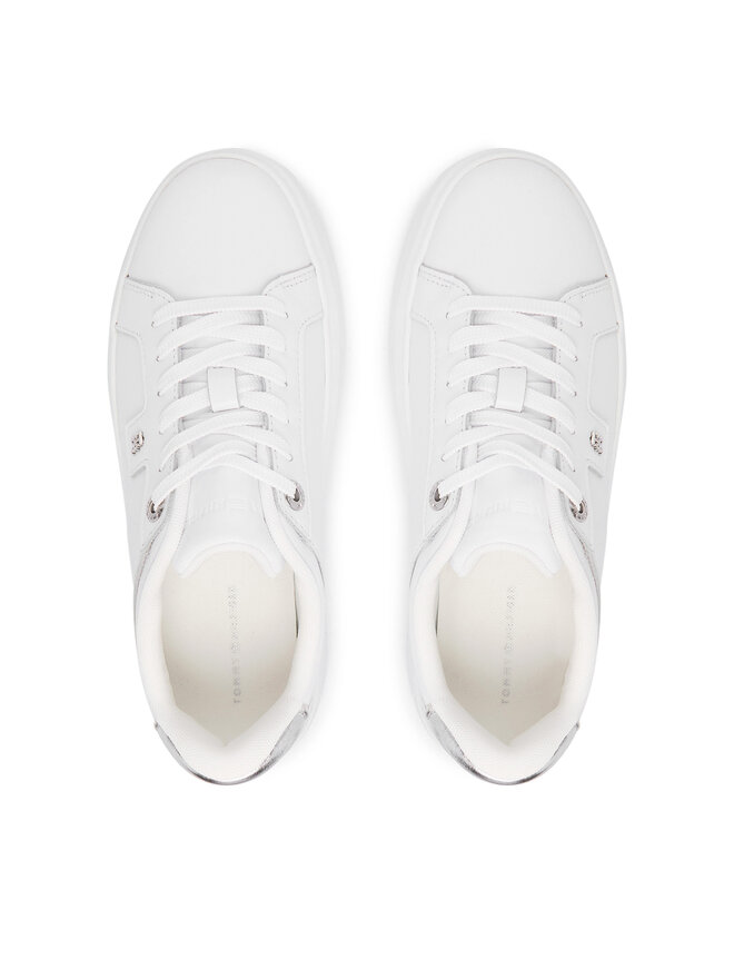 Tommy Hilfiger Sneakers Tommy Hilfiger Th Platform Chic Sneaker FW0FW09626 Weiß
