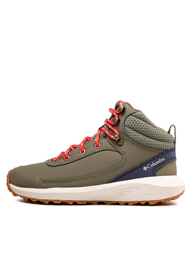 Columbia Pārgājienu apavi Columbia Trailstorm Peak Mid BL5578 Zaļš