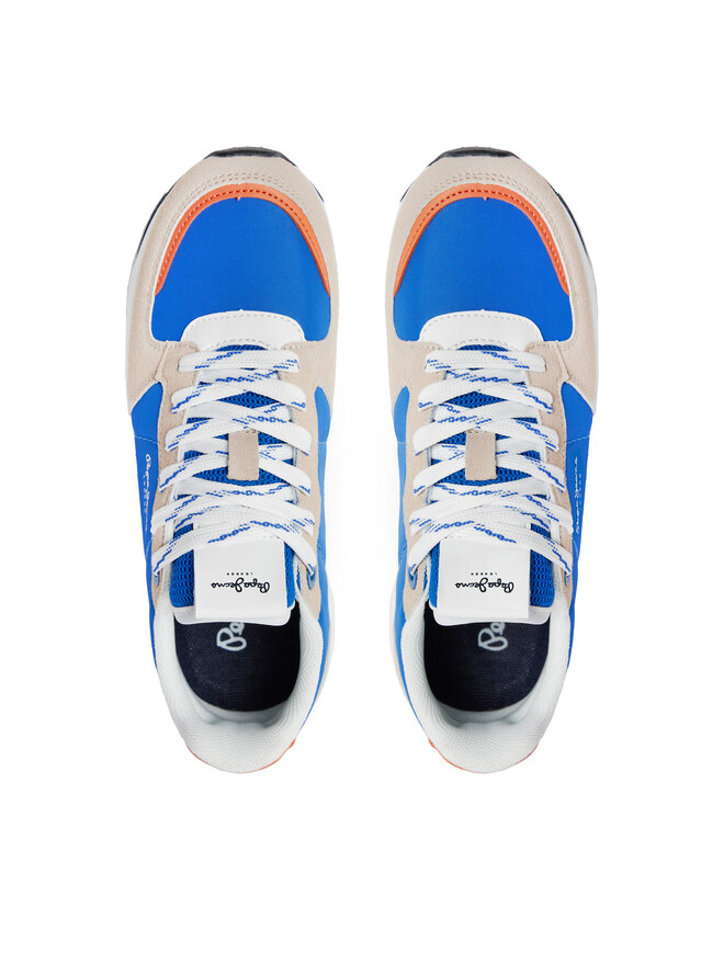 Pepe Jeans Сникърси Pepe Jeans York Mix B PBS30561 Син
