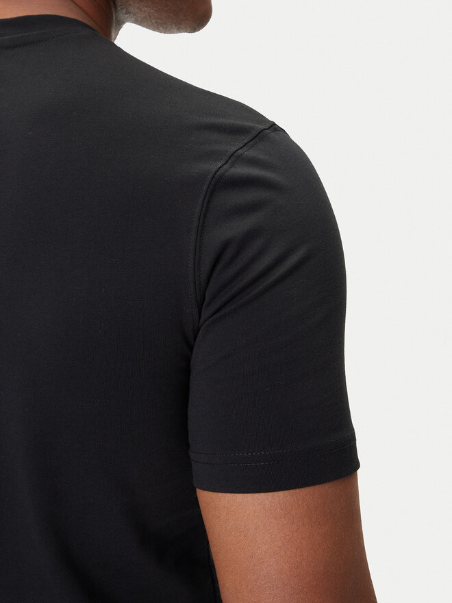 Aeronautica Militare Aeronautica Militare Camiseta 252TS1942UJ00538 Negro Regular Fit