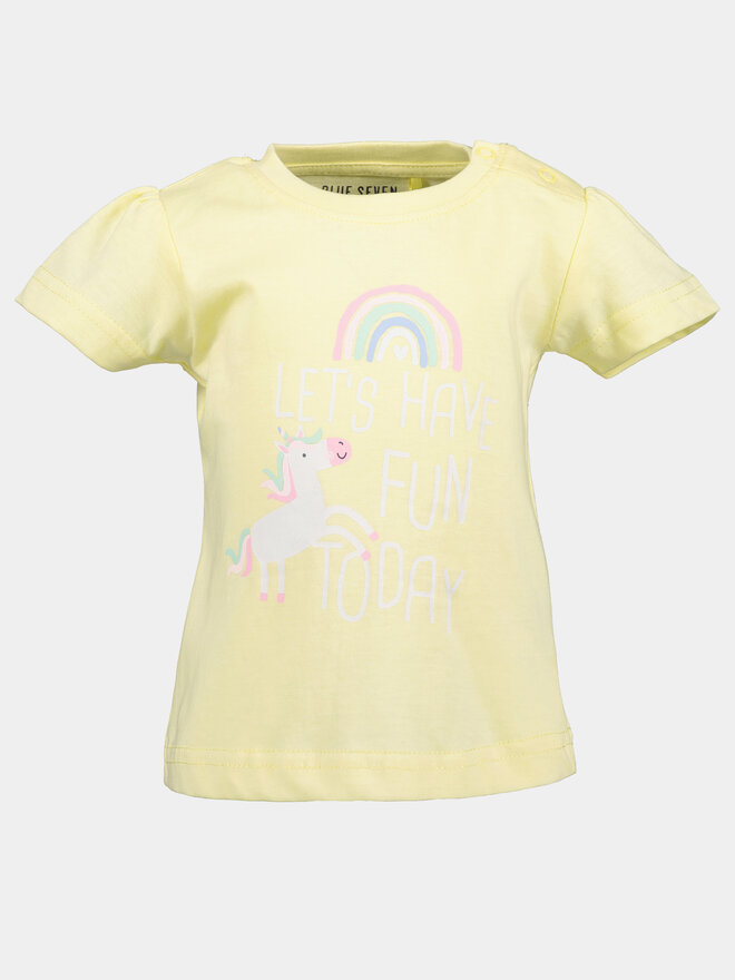 Blue Seven Blue Seven Camiseta 901132 X Amarillo Regular Fit