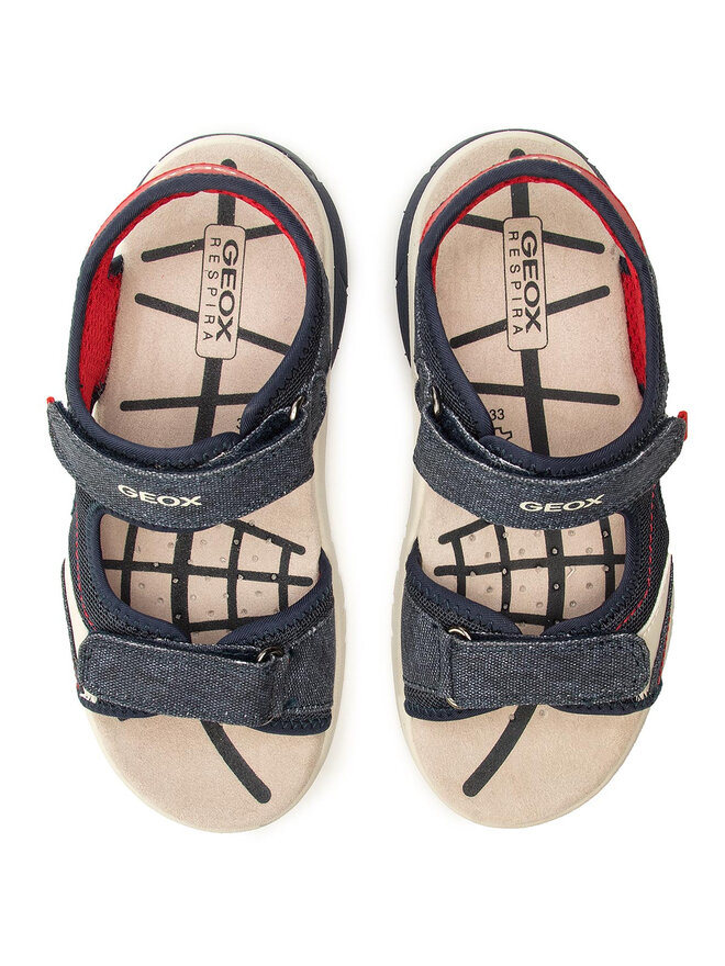 Geox Sandalen Geox J S.Flexyper B. A J929DA 01410 C0735 S Dunkelblau