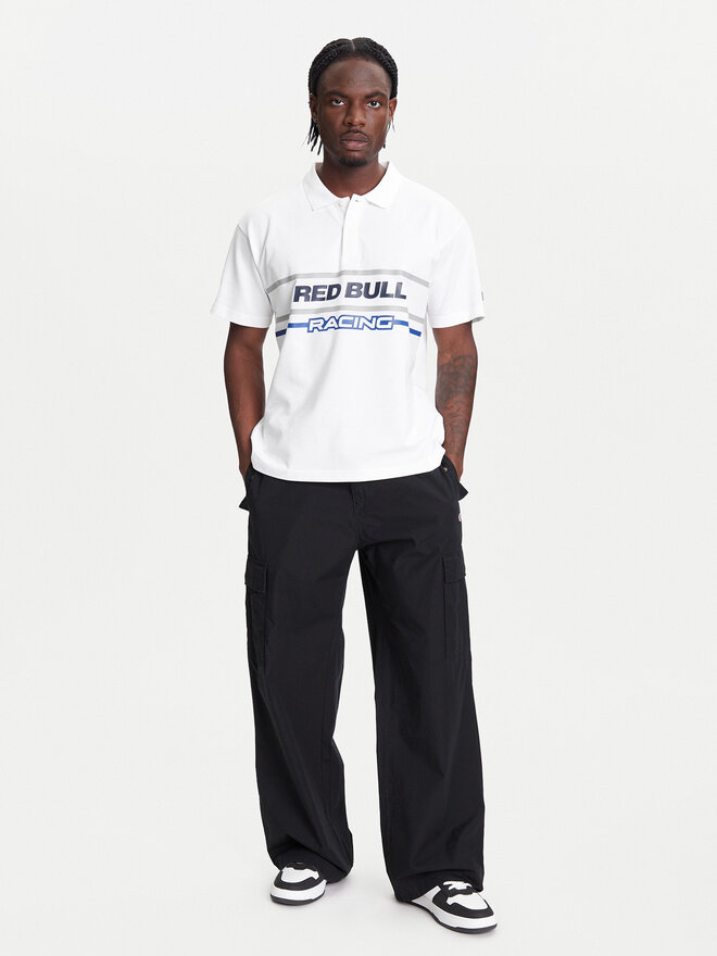 Pepe Jeans Pepe Jeans Поло Red Bull Racing Moto Panel RM540017 Білий Regular Fit