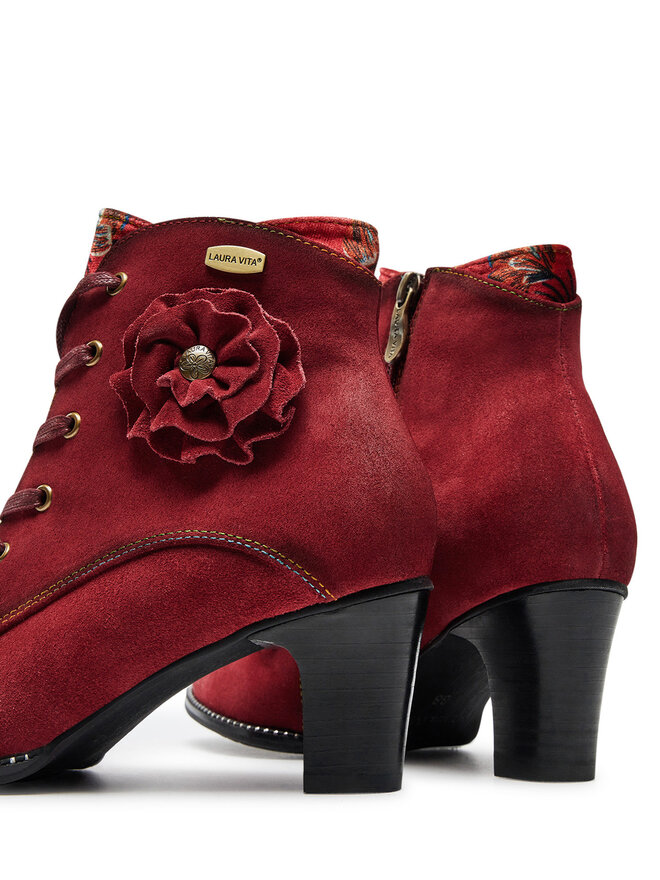 Laura Vita Schnürschuhe Laura Vita Elcodieo 01 Rot