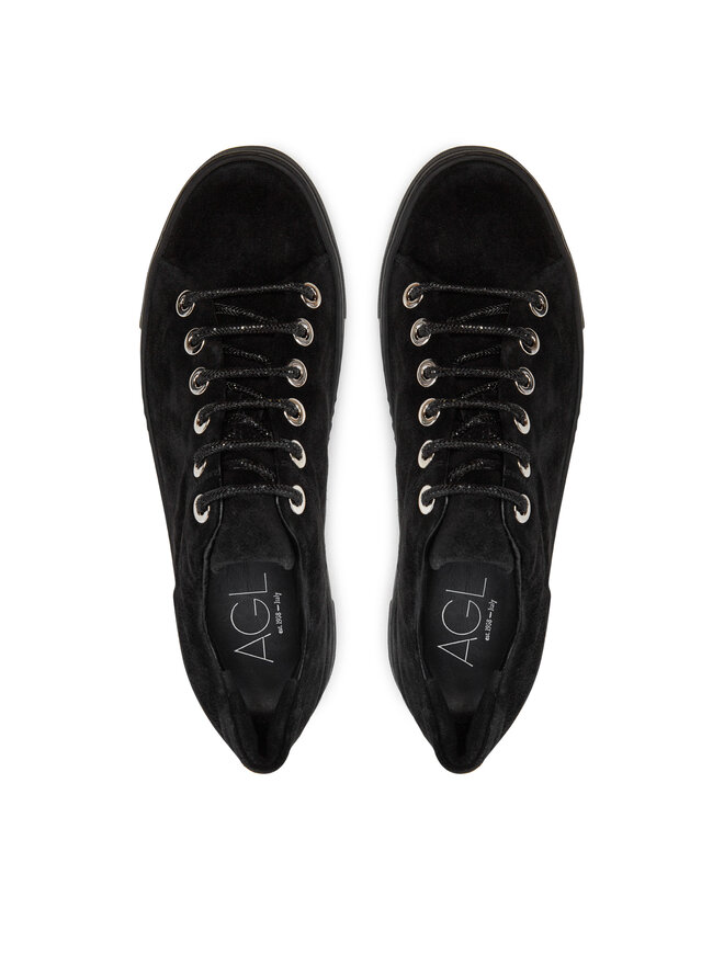 AGL Sneakers AGL Crystal D925270PGKV1531013 Μαύρο