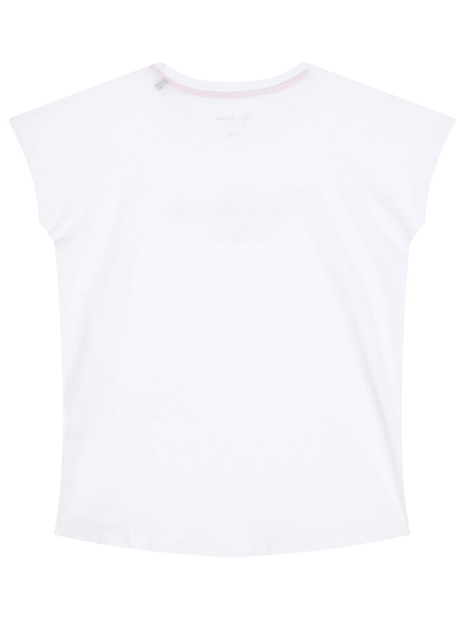 Pepe Jeans Pepe Jeans Marškinėliai Nuria PG502460 Balta Regular Fit