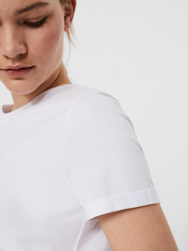 Vero Moda Vero Moda Футболка Paula 10243889 Білий Regular Fit