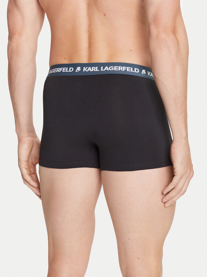 KARL LAGERFELD KARL LAGERFELD Pack de 3 bóxers A1M47021 Negro