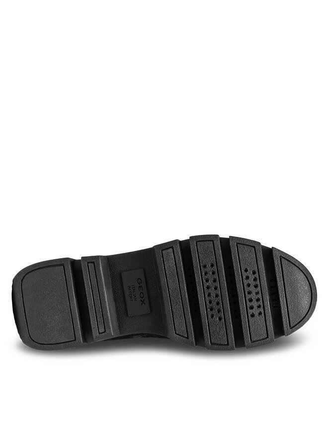 Geox лоуфъри с дебела подметка Geox Vilde D46UAD 043NH C9999 Черен
