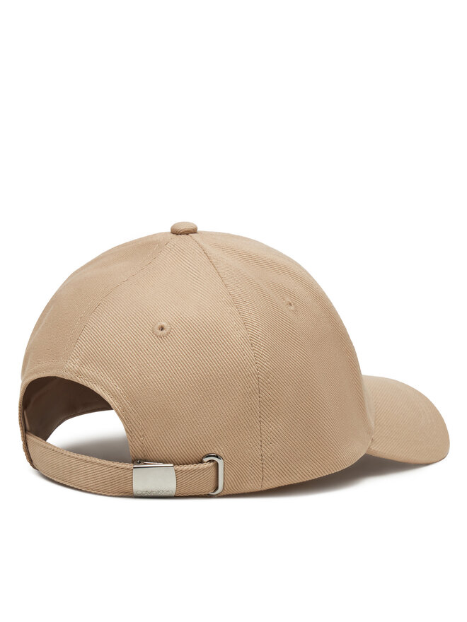 Calvin Klein Czapka z daszkiem Calvin Klein Cotton Twill Cap K60K612910 Szary