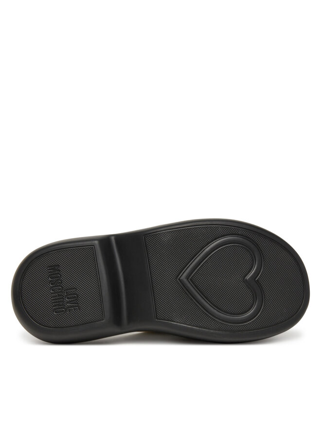 LOVE MOSCHINO Klapki LOVE MOSCHINO JA28207I0MI40100 Biały