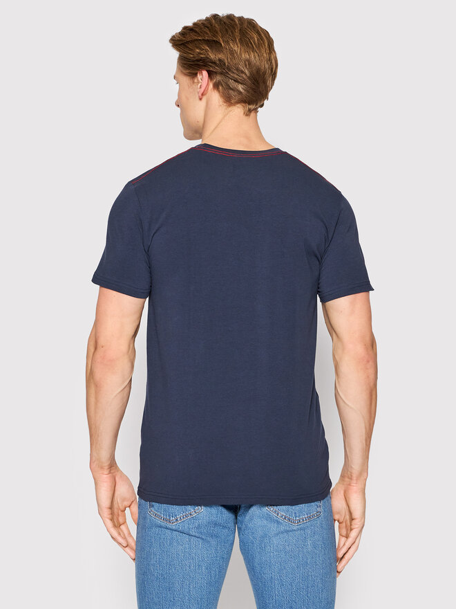Henderson Henderson T-Shirt Bosco 18731 Dunkelblau Regular Fit