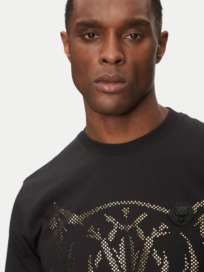 Plein Sport Plein Sport T-Shirt SAEC MTK8009 STE001N Μαύρο Regular Fit