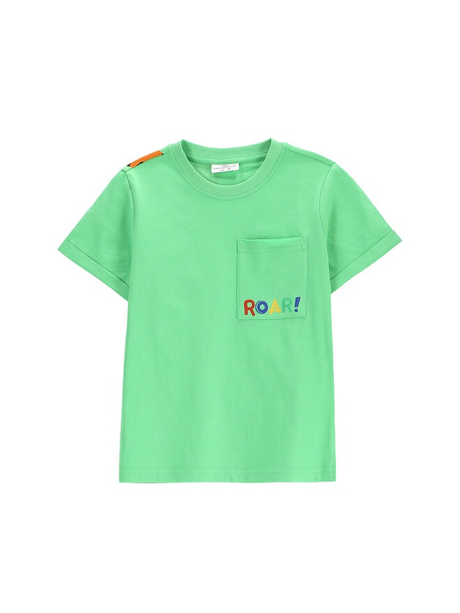 Coccodrillo Coccodrillo Camiseta WC5143205TBK Verde Regular Fit